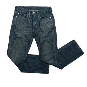 Levis 514 Denim Jeans Mens Size 29X30 Straight Leg 100% Cotton Low Rise Y2K